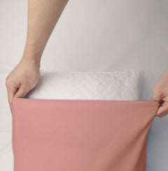 Federe per Cuscino in Cotone Premium - Cipria