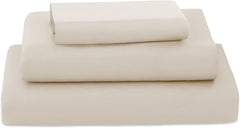 Completo Lenzuola in Microfibra Morbida - Beige