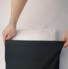 Federe per Cuscino in Cotone Premium - Nero