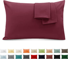 Federe per Cuscino in Cotone Premium - Bordeaux