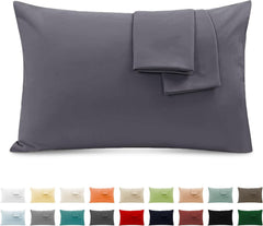 Federe per Cuscino in Cotone Premium - Grigio Scuro