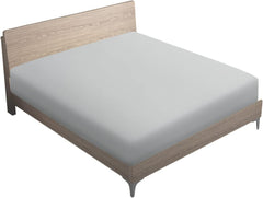 Lenzuolo Sotto con Angoli in Microfibra - Grigio Chiaro