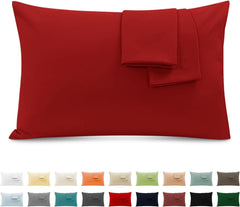 Federe per Cuscino in Cotone Premium - Rosso