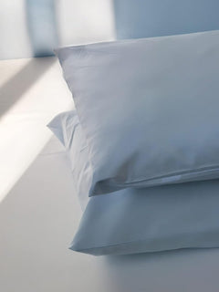 Federe per Cuscino in Cotone Premium - Celeste