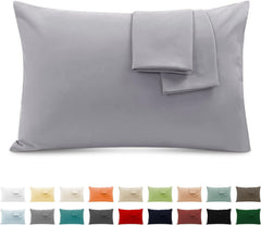 Federe per Cuscino in Cotone Premium - Grigio Chiaro