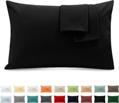 Federe per Cuscino in Cotone Premium - Nero