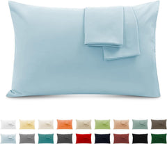 Federe per Cuscino in Cotone Premium - Azzurro