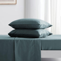 Completo Lenzuola in Microfibra 3 Pezzi - Verde