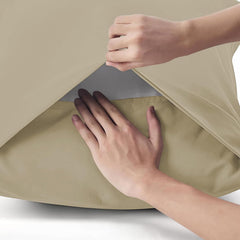 Federe per Cuscino in Cotone Premium - Beige
