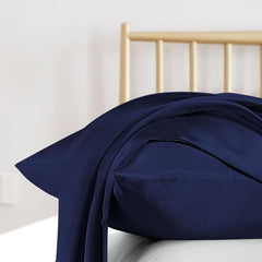 Federa in Seta Naturale 22 Momme - Blu