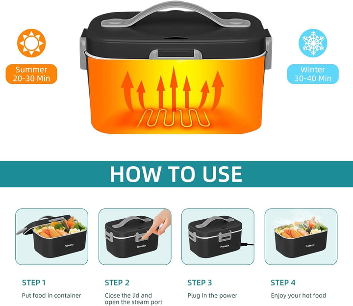 Lunch Box Termico con Contenitori - Poligino