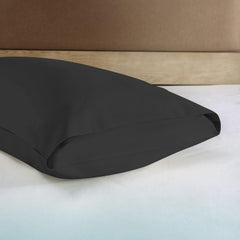 Federe per Cuscino in Microfibra Morbida - Nero