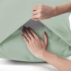 Federe per Cuscino in Cotone Premium - Verde Acqua
