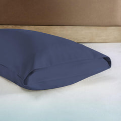 Federe per Cuscino in Microfibra Morbida - Blu