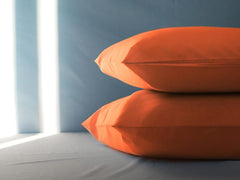 Federe per Cuscino in Cotone Premium - Arancione