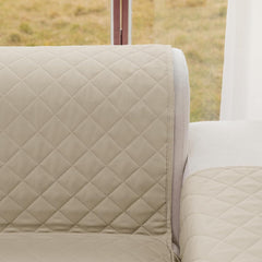 Copridivano Impermeabile Reversibile - Beige