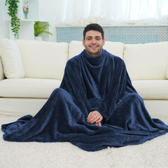 Coperta Tv Morbida per Divano - Blu