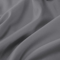Federe per Cuscino in Microfibra Morbida - Grigio Scuro