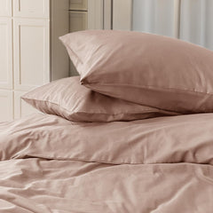 Set Copripiumino in Cotone con Federa - Rosa