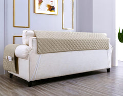 Copridivano Imbottito Antimacchia - Beige
