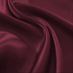 Federe per Cuscino in Raso Set 2 Pezzi - Bordeaux