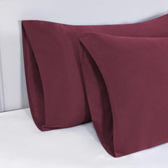 Federe per Cuscino in Cotone Premium - Bordeaux