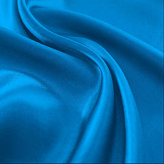 Federe per Cuscino in Raso Set 2 Pezzi - Blu Marino