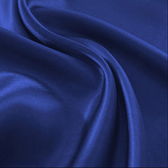 Federe per Cuscino in Raso Set 2 Pezzi - Blu Scuro