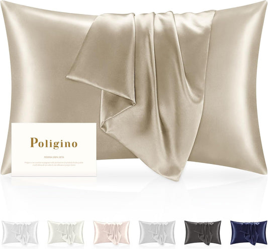 Champagne - Federa seta cuscino Poligino