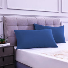 Federe per Cuscino in Cotone Premium - Blu