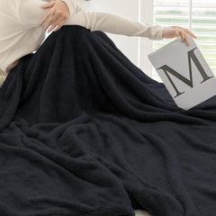 Coperta Plaid Morbida per Letto e Divano - Khaki