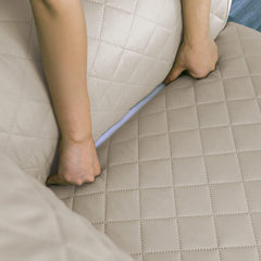 Copridivano Imbottito Antimacchia - Beige