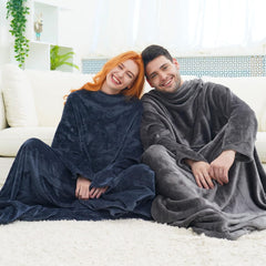 Coperta Tv Morbida per Divano - Blu