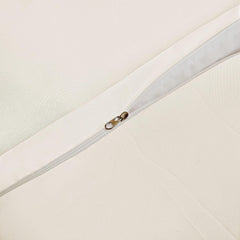 Set Copripiumino in Microfibra con Federa - Beige