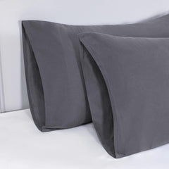 Federe per Cuscino in Cotone Premium - Grigio Scuro