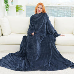 Coperta Tv Morbida per Divano - Blu