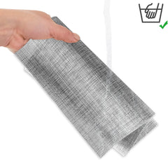 Tovagliette Americane Lavabili per Tavola - Grigio