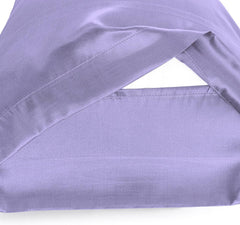 Federe per Cuscino in Raso Set 2 Pezzi - Lilla