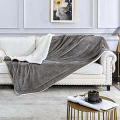 Coperta Plaid in Pile Agnellato