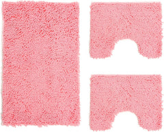 Tappeto Casa Antiscivolo Morbido - Rosa / 50x80 cm