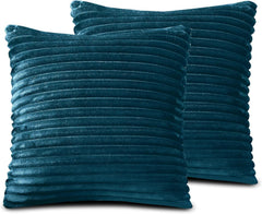 Fodera Cuscino Decorativa per Divano - Blu / 55x55 cm