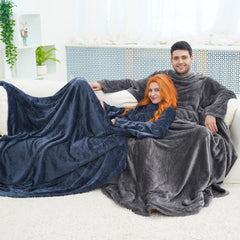 Coperta Tv Morbida per Divano - Blu / 170x200