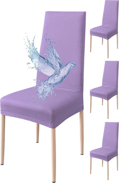 Coprisedia Impermeabile Elasticizzato - Lilla / 4 pezzi