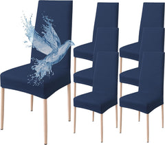 Coprisedia Impermeabile Elasticizzato - Blu / 6 pezzi