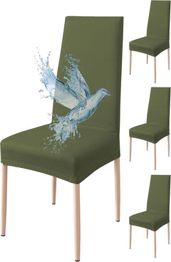 Coprisedia Impermeabile Elasticizzato - Verde / 4 pezzi