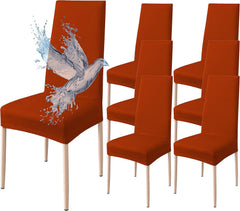 Coprisedia Impermeabile Elasticizzato - Arancione / 6 pezzi