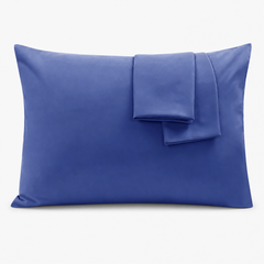 Federe per Cuscino in Cotone Premium - Blu / 40x70 cm