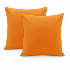 Federe per Cuscino in Cotone Premium - Arancione / 65x65 cm