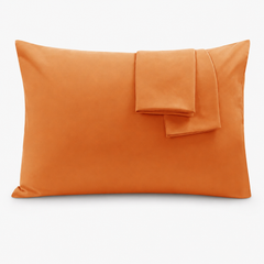 Federe per Cuscino in Cotone Premium - Arancione / 50x80 cm