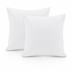 Federe per Cuscino in Cotone Premium - Bianco / 65x65 cm